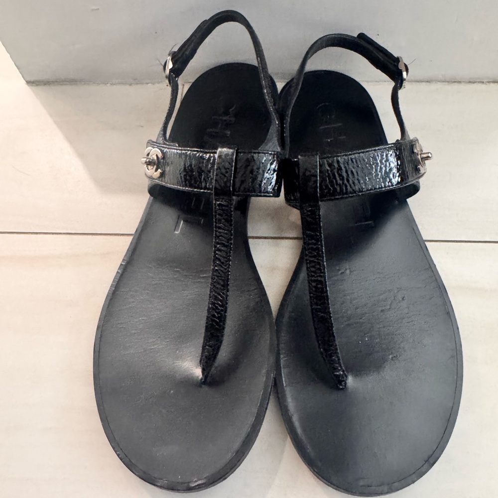 Chanel Black Sandals for Women